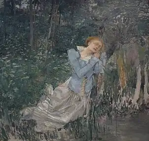 Ophélie, Jules Bastien-Lepage, 1881.