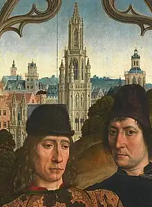 Portraits et paysage urbain.