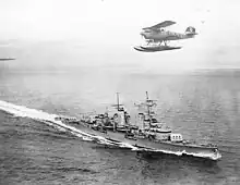 Le Köln et un Heinkel He 60