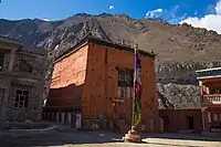 Le monastère de Kagbeni.