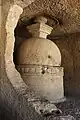 Stupa dans la grotte n°2.