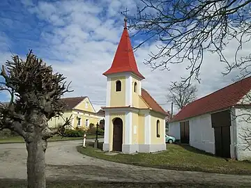 Chapelle à Pořežánky.