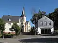 Vieille boulangerie et église de Kappel