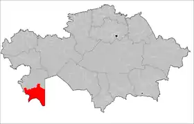 Localisation de District de Karakia