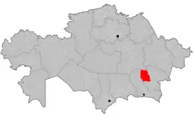 Localisation de District de Karatal