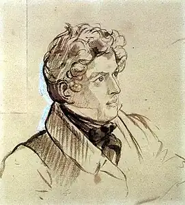 Karl Brioullov, Autoportrait (1830-1833), localisation inconnue.