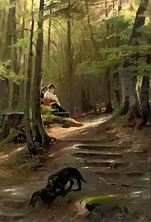 Le Teckel curieux, collection particulière