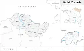 Localisation de District de Zurzach