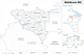 Localisation de Circonscription électorale de Wil