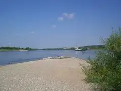 Confluent entre Neris et Niémen à Kaunas.