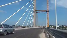 Pont Kigamboni en 2016.