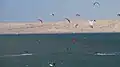Kitesurf près de Dakhla
