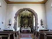 Intérieur de l'église Saint-Georges.
