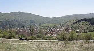 Kokalyané : vue panoramique