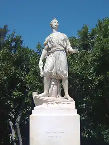 Statue de Konstantínos Kanáris à Kypseli, Athènes
