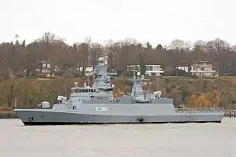 Corvette allemande Braunschweig en 2006
