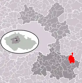 Localisation de Kostelec nad Černými lesy