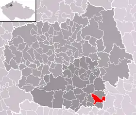 Localisation de Kostomlaty pod Řípem