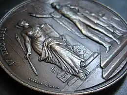 Léopold II, 1865, revers.