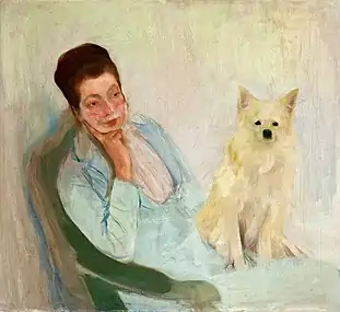 Femme au chien, musée national de Wrocław.