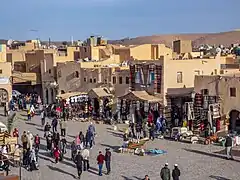 Place du marché de Ghardaïa.