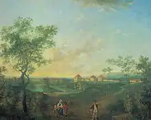 Vue de Nadejdino (1794), tableau de Filimonov (1771-1794)