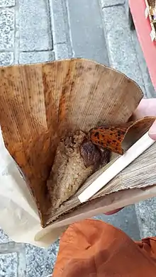 Zongzi de style japonais, à Kyōto.