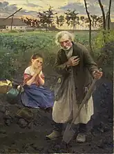 La Cloche du soir, 1895, Budapest, Galerie nationale hongroise.