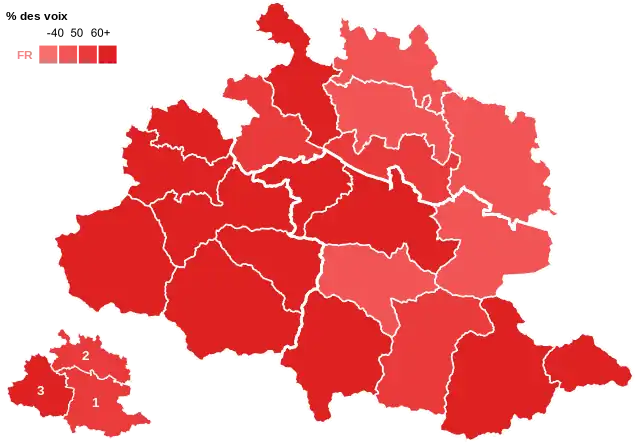 Bloc en tête dans chaque canton.
