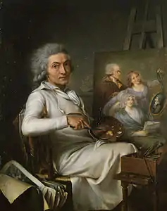 Pierre Lacour père (1798), premier conservateur du musée, de 1811 à 1814.