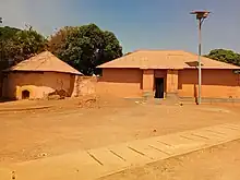 Entrée du musée royal de Nikki