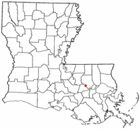Localisation de French Settlement  (anciennement La Côte-Française)