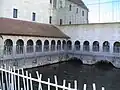 Cloître du couvent des Pénitents en 2017.