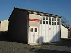 L'ancien centre de première intervention en 2012.