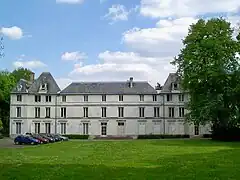 Le « vieux Château »de La Chapelle,façade ouest.