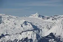 La Fava, le Sex Rouge, l'Oldehore et le glacier de Tsanfleuron.