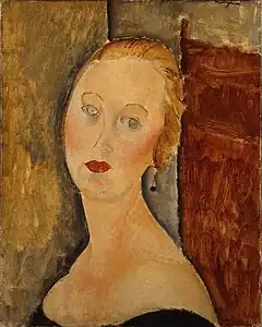 La Femme blonde, 1918 – Musée des Beaux-Arts de Nancy, Nancy.