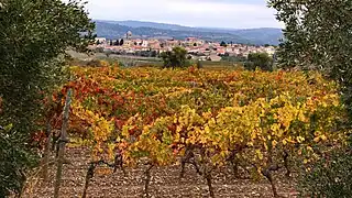 Le village en automne.