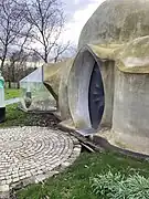 L'entrée principale.