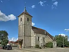 L'église Saint-Claude.