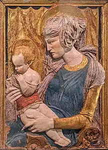 Vierge à l'Enfant, Donatello.