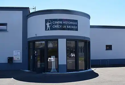 Façade du centre d'interprétation