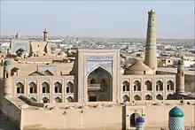 La médersa Mohammed Rakhim Khan (Khiva, Ouzbékistan)