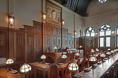 La salle du conseil municipal