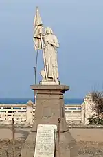Statue de Jeanne d'ArcStatue en marbre de Carrare