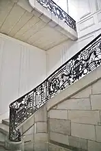 Rampe d'escalier de l'hôtel Labat de Mourlens (ou hôtel de Puymaurin).