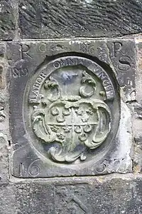 LABOR OMNIA VINCIT  1657, cathédrale Saint-Mungo de Glasgow.