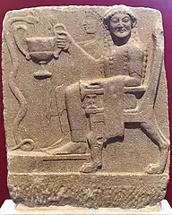 Relief de style archaïque, VIe siècle av. J.-C.