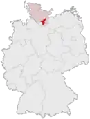 Drapeau de Arrondissement de Stormarn