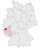 Drapeau de Arrondissement de Vulkaneifel